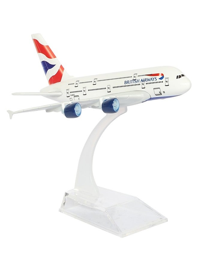 HOUSE HATCH Diecast Aeroplane Scale Model, Aircraft Model Airline, Metal Aircraft, Only for Display Size -16 Cm Multicolor (British Airways) - Image 4